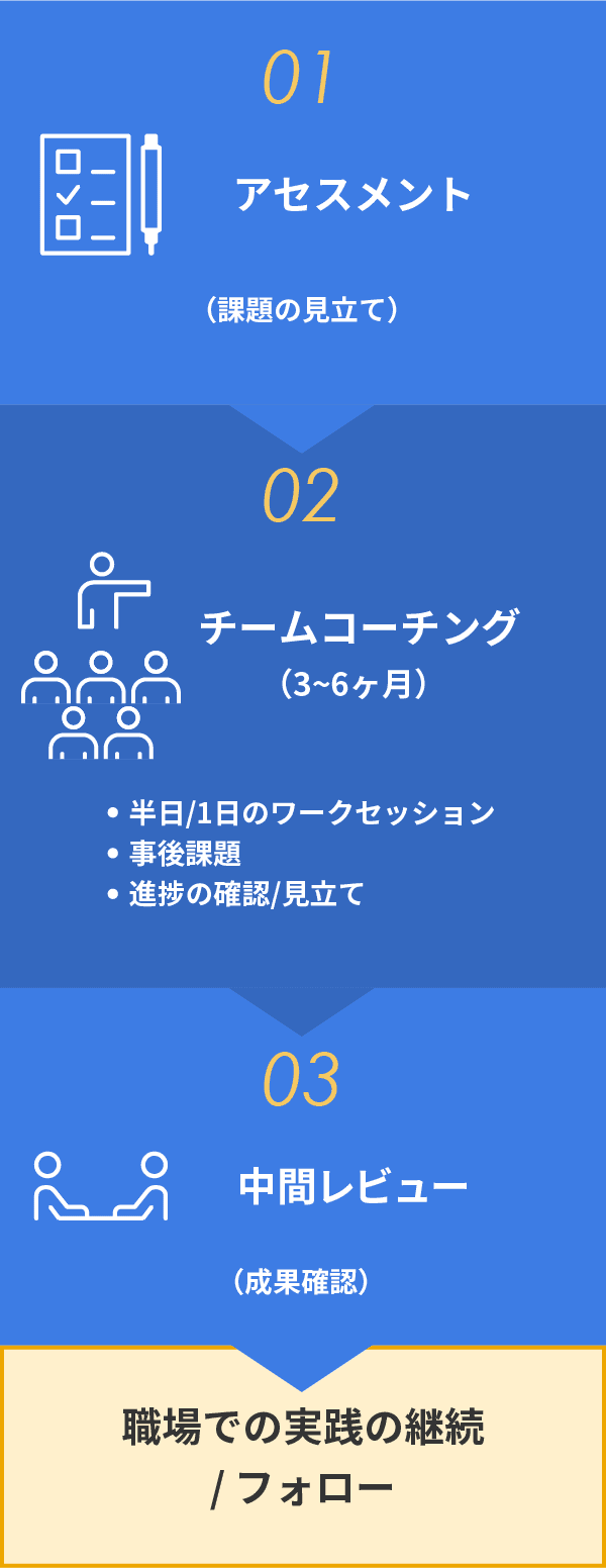 チームコーチングの流れ